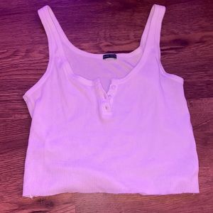 brandy melville cropped tank top